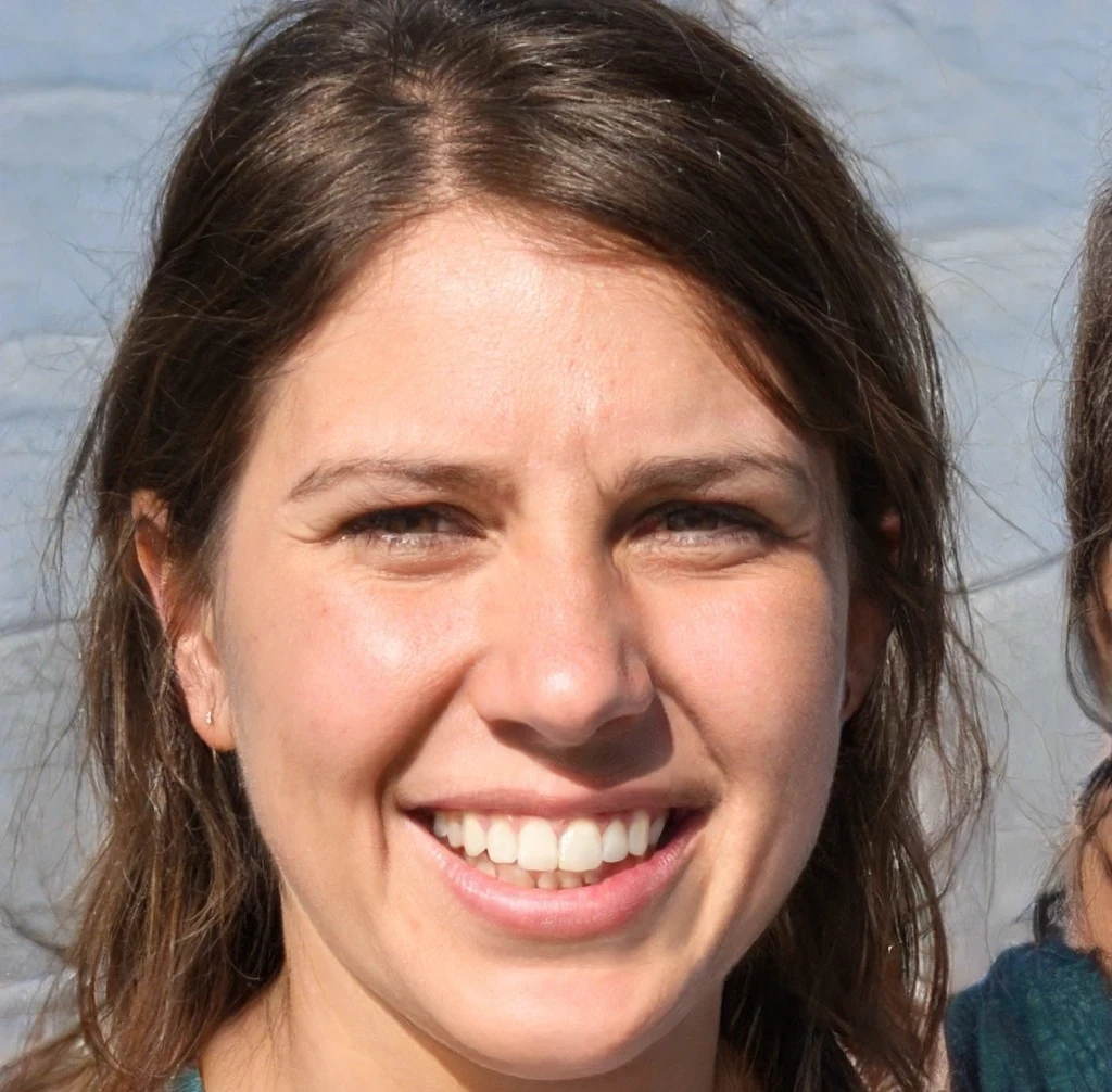 Headshot of a happy smiling woman featured as a valued mental wellness montclair adult therapy client picture.